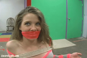 www.escapevideos.com - Autumn Exposed Gagged thumbnail